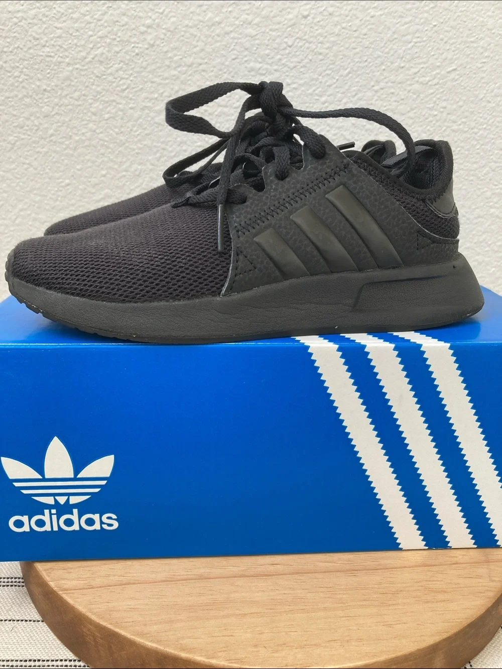 SALE! 50% Off adidas Kids X_PLR C Black Mesh Lace-Up Sneakers Size 13.5
